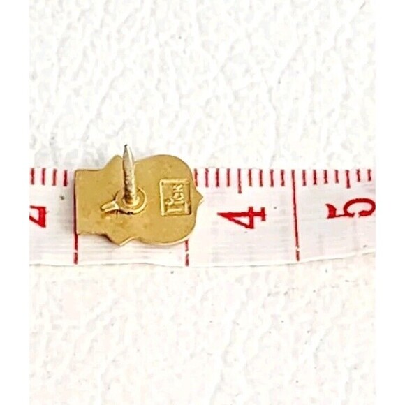 VINTAGE PHILLIPS 66 SERVICE PIN 1OK GOLD  1.06g 11mm - Picture 5 of 6